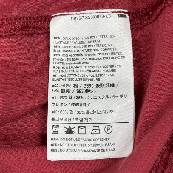 Arc'teryx Captive Polo Shirt Men's Large Red Performance Stretch Gorpcore Hiking - Picture 7 of 8